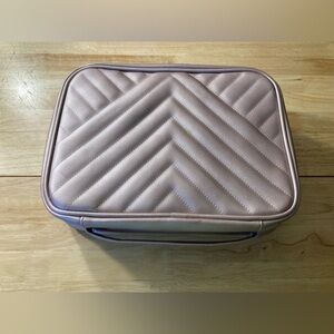 New never used Ulta beauty case filled with makeup - case is pink